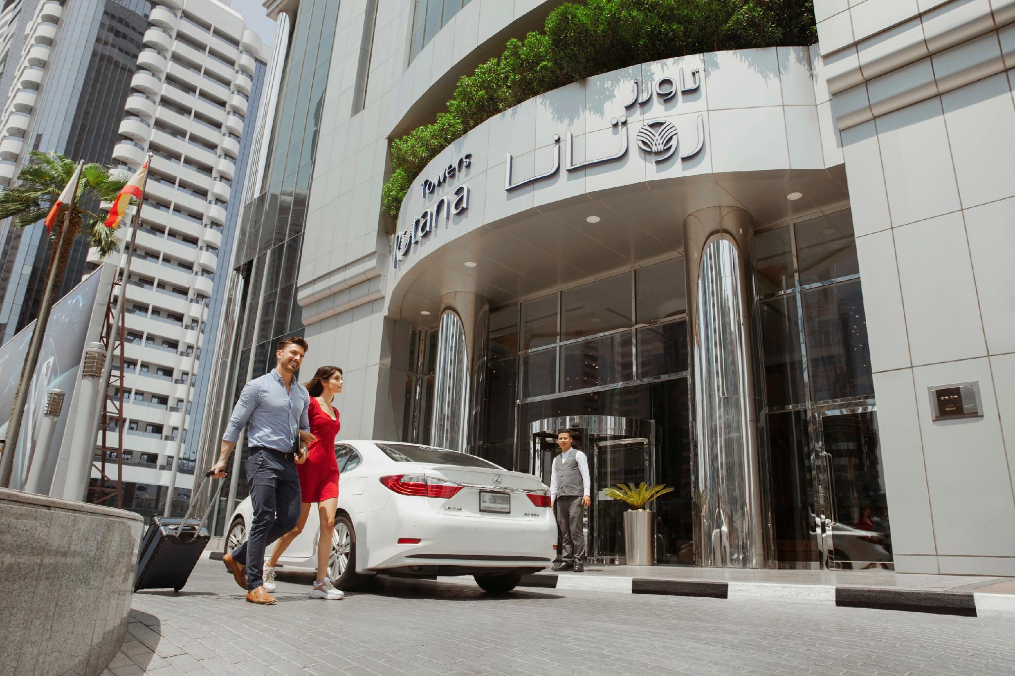 ทาวเวอร์ โรตานา Hotel ดูไบ ภายนอก รูปภาพ